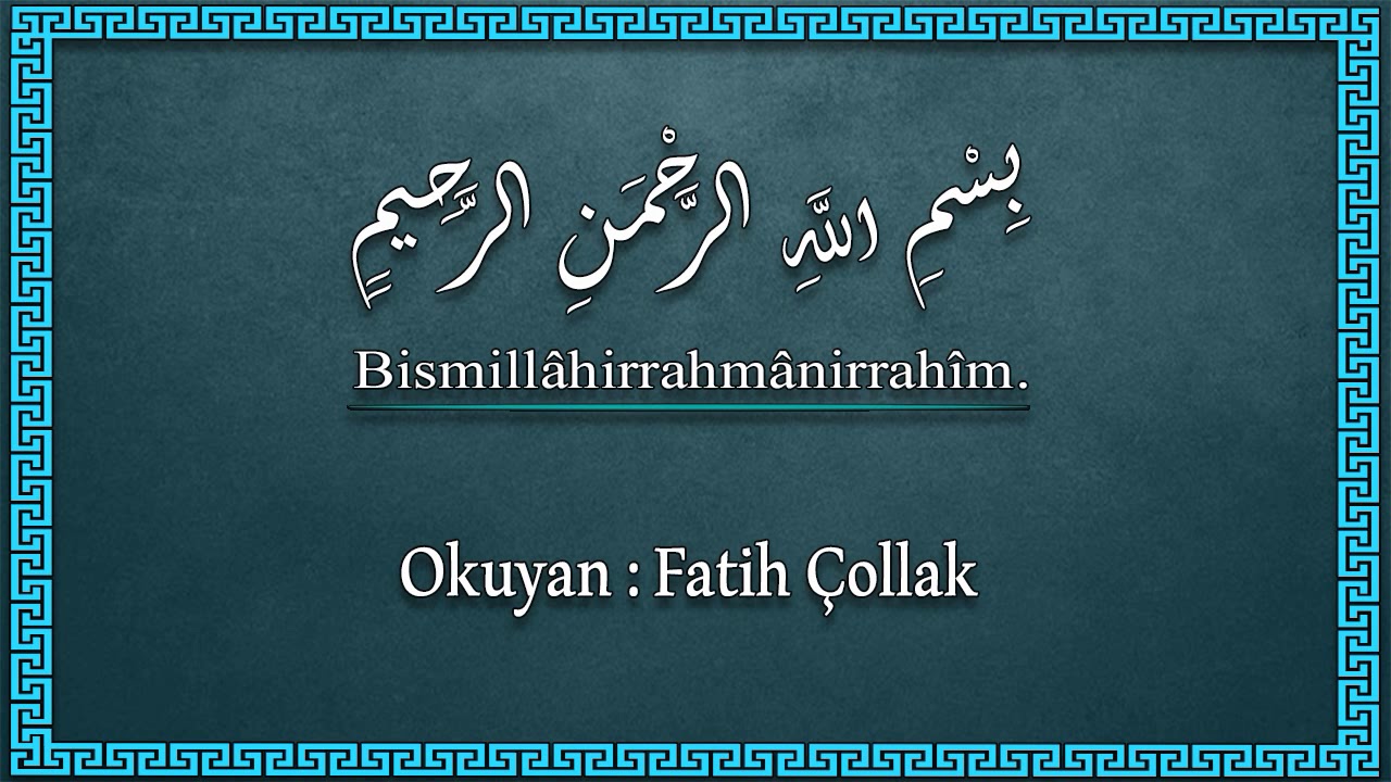 Fatih Çollak - 20.Sayfa - Bakara Sûresi (135-141)